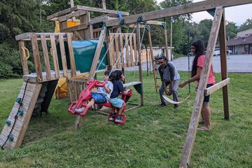Children's play area - outdoor