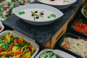 Breakfast buffet