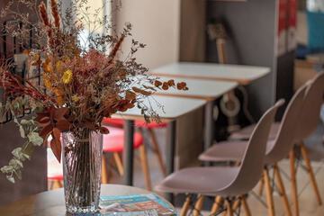 Breakfast area