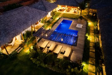 Front of property - evening/night