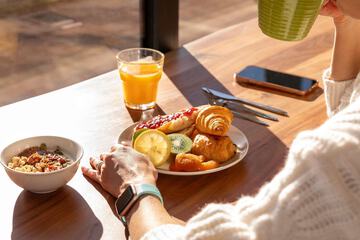 Breakfast area