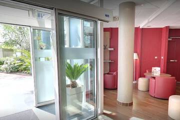 Interior entrance