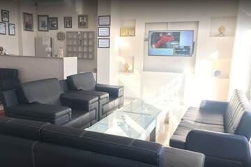 Lobby sitting area