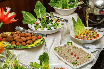 Breakfast buffet