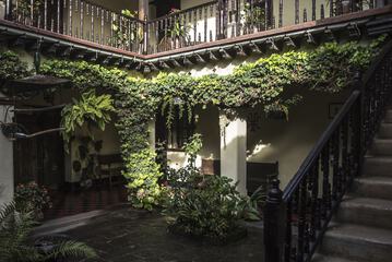 Interior entrance