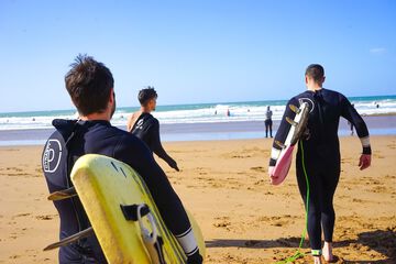 Surfing/boogie boarding