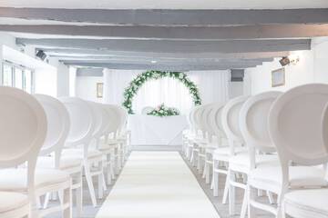 Indoor wedding