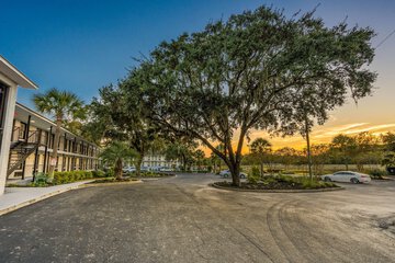 Front of property - evening/night