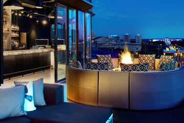 Rooftop terrace