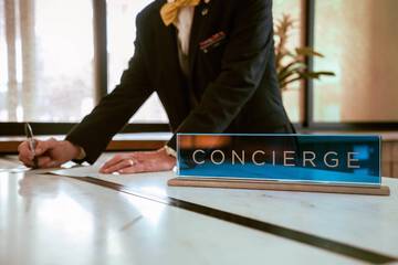 Concierge desk