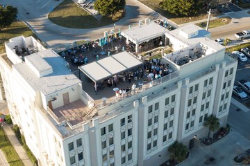 Rooftop terrace