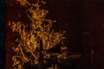 Front of property - evening/night