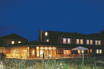 Front of property - evening/night