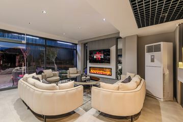 Lobby sitting area