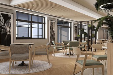 Breakfast area