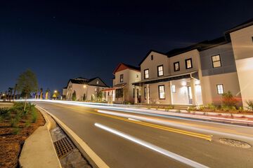 Front of property - evening/night