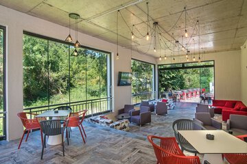 Poolside bar