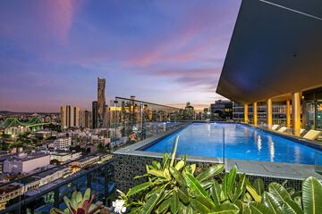 Rooftop pool