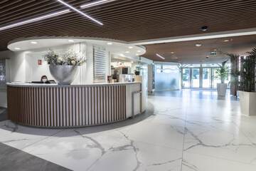 Spa reception