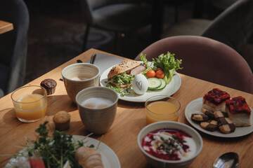 Breakfast buffet
