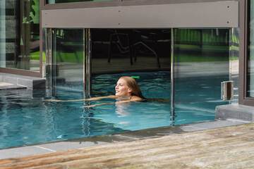 Rooftop pool