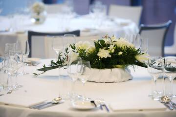 Indoor wedding