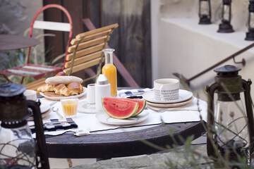 Breakfast area