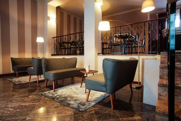 Lobby sitting area