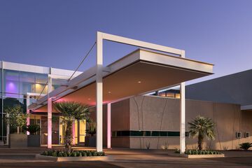 Front of property - evening/night