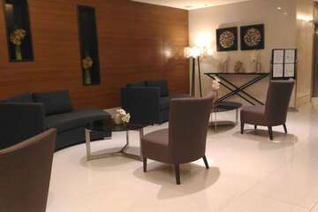 Lobby sitting area