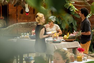 Breakfast area