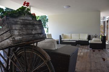 Lobby sitting area