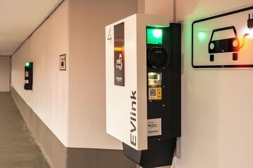 Electric vehicle charging station