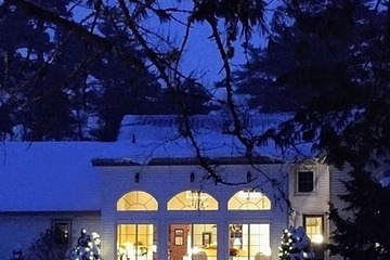 Front of property - evening/night
