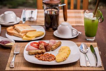 Breakfast meal