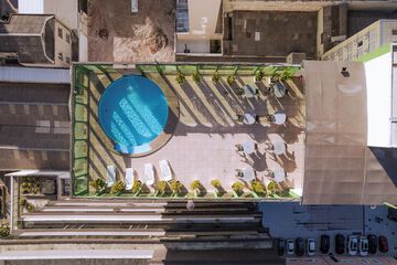 Rooftop pool