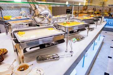 Breakfast buffet