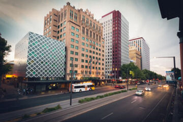 Hotel Front - Evening or Night