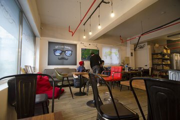 Lobby sitting area