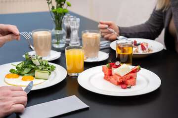 Breakfast area