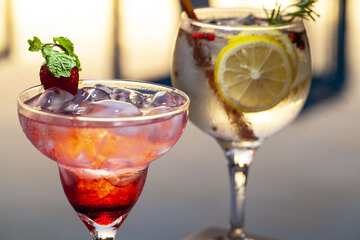 Poolside bar