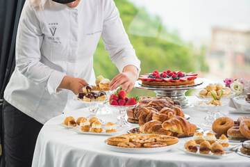 Breakfast buffet
