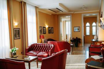 Lobby sitting area