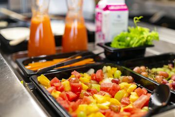 Breakfast buffet