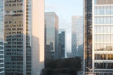 City view from property