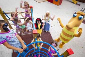 Children's play area - outdoor