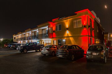 Front of property - evening/night