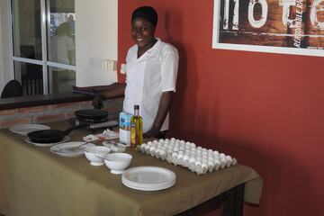 Breakfast buffet
