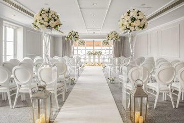 Indoor wedding