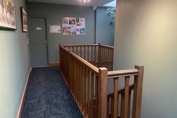 Handrails in hallways